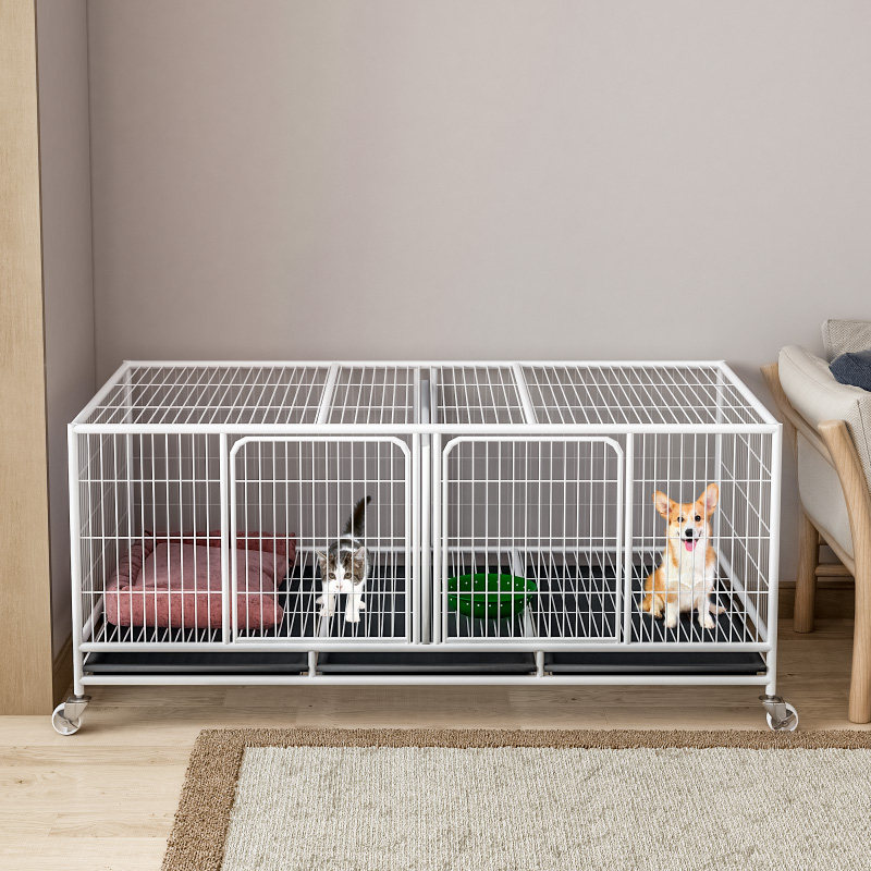 Breeding cage Cat Cage Three Layers Breeding Cage Home Kitty Super Free Space Primary-secondary cage dog cage son foster cage