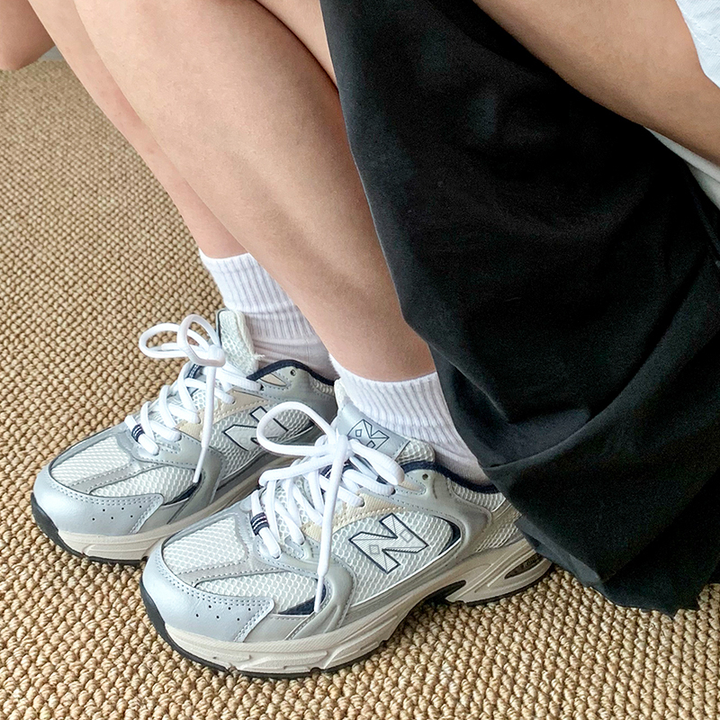 【1 Hour Dispatch】Official Genuine 530 Men's and Women's Shoes, Couple Shoes, Sneakers, Dad Shoes, Running Shoes, Breathable