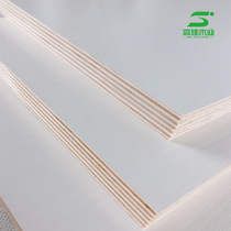 Paint-free board 18cm warm white walnut embossed hemp wardrobe board ecological board multi-layer board