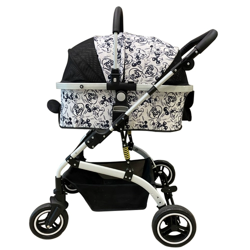 Дисней, портативная складная тележка для выхода на улицу, домашний питомец, кот