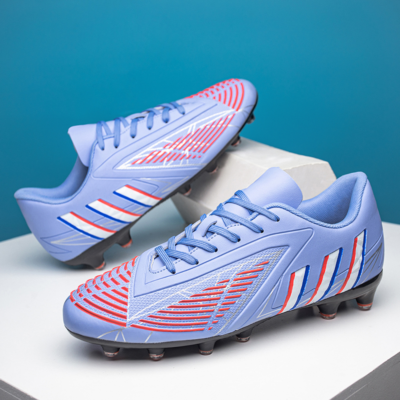 Messi football shoes long spikes men's summer falcon low-top broken spikes training professional competition artificial grass children's sneakers