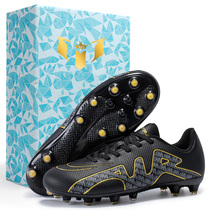 C Ronaldo football shoes mens long spikes Assassin CR15 low-top mens professional Xiaoli womens broken nail training shoes