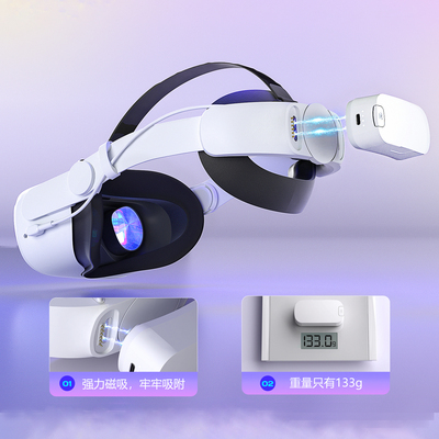 Посвящен Oculus Quest2, связывающую магнитную батарею VR Elite Redtuce Accessories