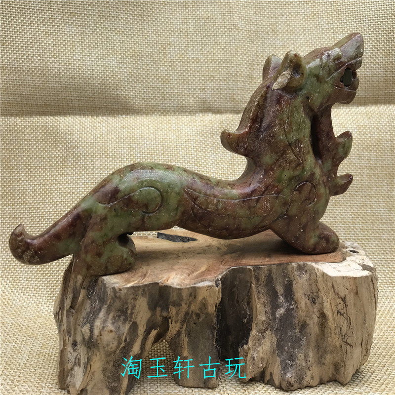 Gao gugu antique miscellaneous jade collection Xiuyu put piece jade old pendant pendant old object ornament ornament