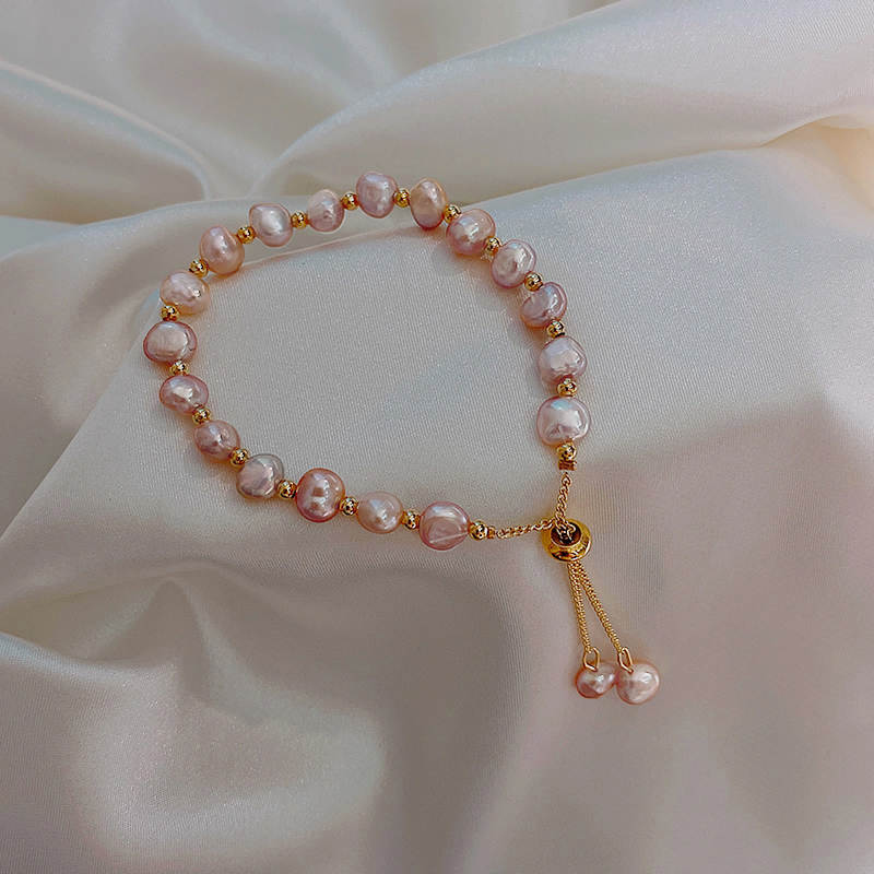 Natural Baroque Pearl Bracelet Girls in Small Design Young Luxury Sense Young Girlfriend
