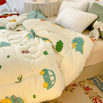Car Spring Autumn Quilt Winter Quilted By Students Dormitory Single Children Quilt Core Space Quilted Quilted Quilt Cotton-padded Bedding