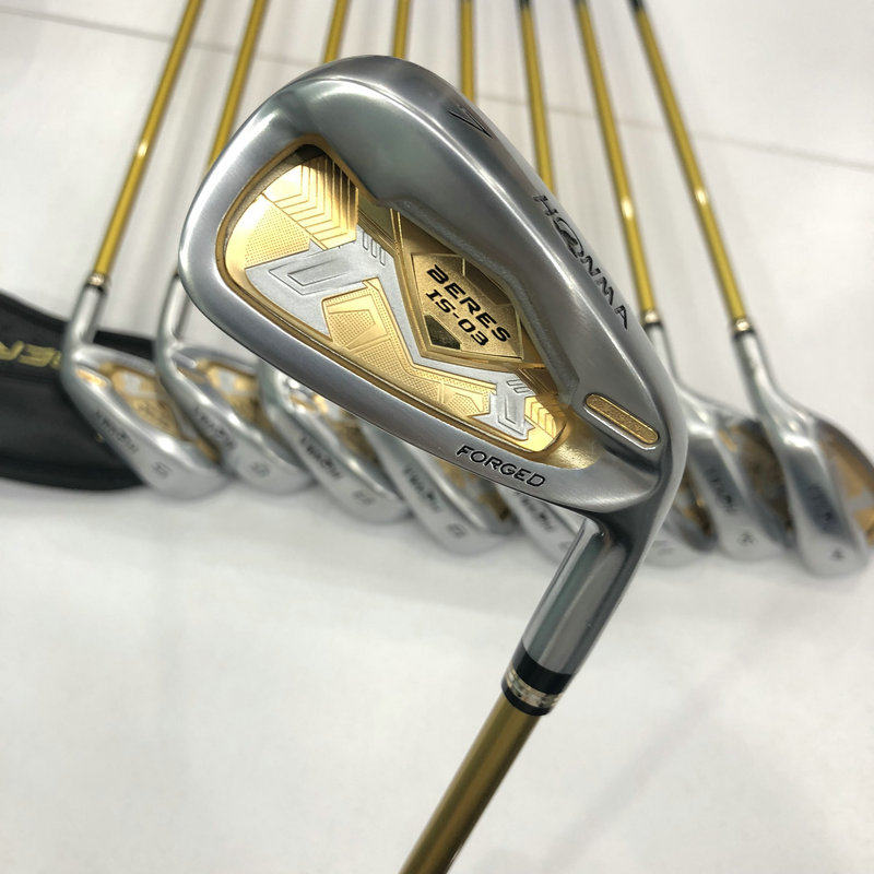 Second-hand red horse golf club S-03 Samsung men's iron set full set of carbon golf practice rods