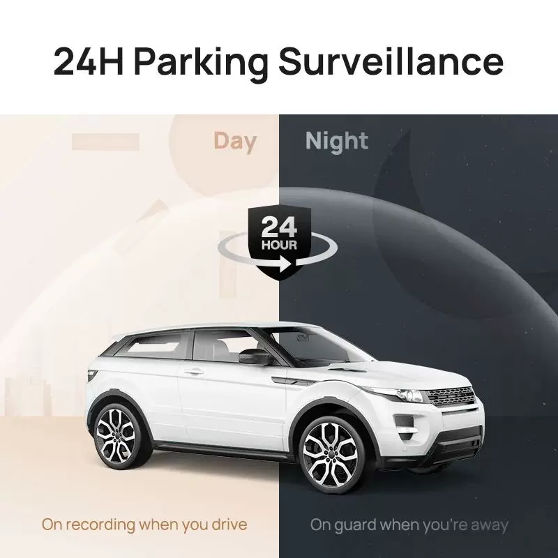DVR автомобильный 70mai dash CAM M300 1296P 140° обзор, ночное видение WDR