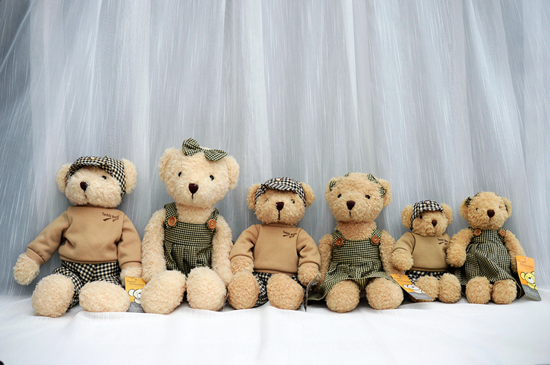 Chengdu Teddy Bear Museum Teddy Bear Doll Toy Gift Korean Authorized Genuine Golf Gift for Men and Women