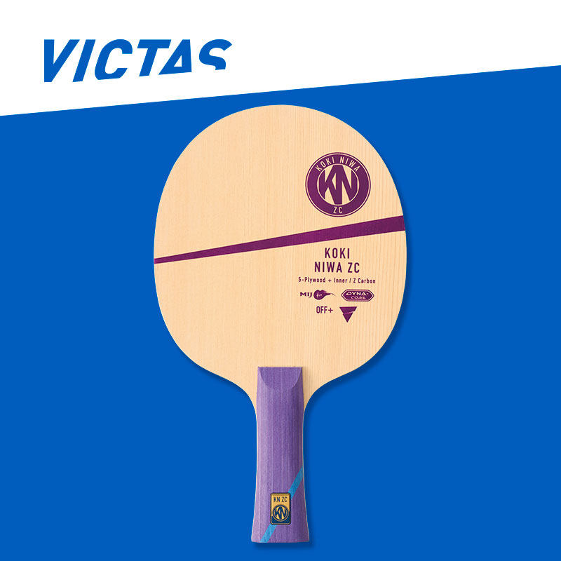 Нижняя пластина ракетки для настольного тенниса VICTAS KOKI NIWA Niwa Takashi Carbon 027804 Изображение 1
