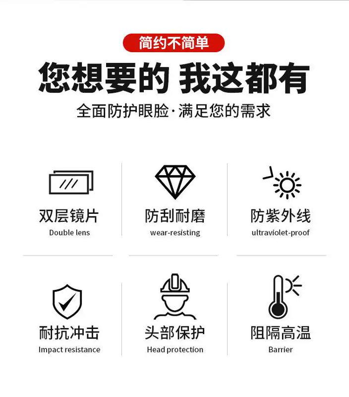 hàn mũ nhựa Mặt nạ hàn đặc biệt thợ hàn toàn mặt gắn trên đầu mặt nạ bảo vệ hàn hồ quang argon mũ bảo hiểm hàn mũ hàn thứ hai bảo vệ hàn nón hàn nón hàn điện