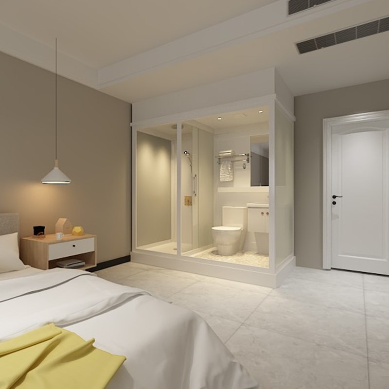 Overall Makeup Room Integrated Bathroom Finished Products Integrated Bathroom guesthouses toilet Japan Home shower room Shower room