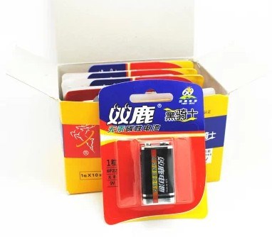 Carbon battery black knight 9 volts 9V iron shell 6F22 remote control microphone multimeter dedicated 40 sections