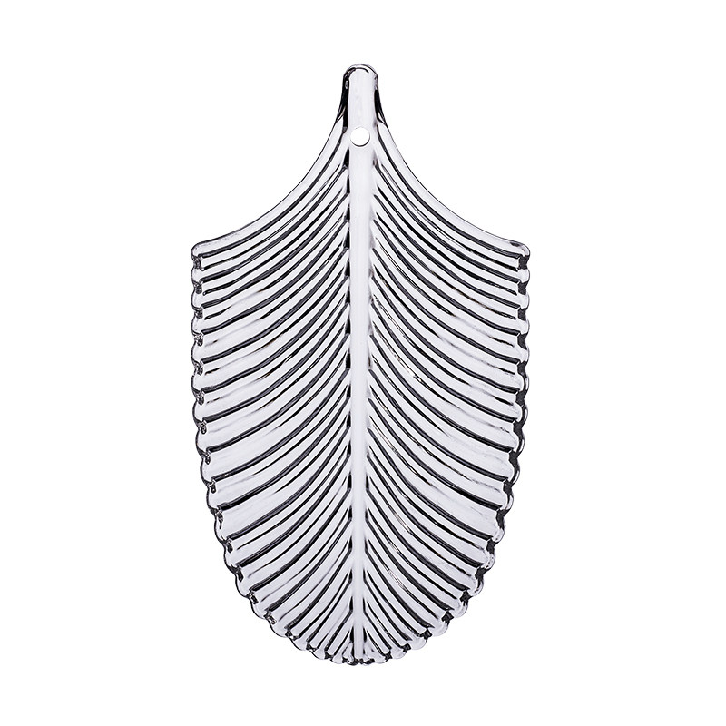 Crystal Feather Colored Glazed Background Wall Hotel Villa Bar Dining Room Customizable Colors