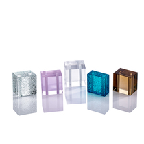 Crystal square hanging brick Hanging wire screen partition Crystal brick Sales Department Hotel bar KTV