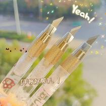 ins student beauty work knife seal rubber engraving hand ledger diy cut express open box unpacking knife cut paper cutting pen knife