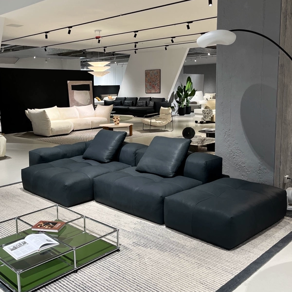 Re-Engraved High-Definition Pixel Sofa Module Design Can Be Freely Combined with Detachable Fabric