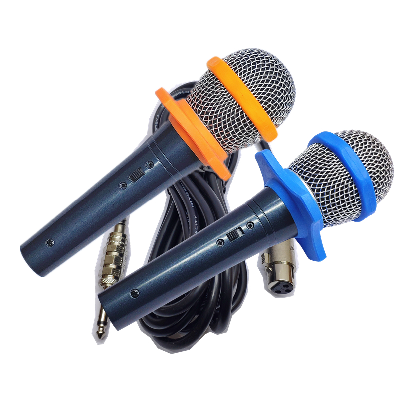 Professional Microphone Wired Home Mobile Pull-Lever Speaker Motion Lap Ktv Singing Special Microphone Dance Performance Microphone Line