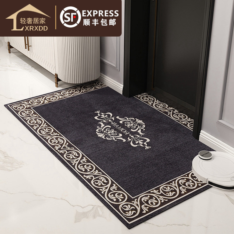 Floor mat entry door mat home entry door living room non-slip rubbing soil entry door foot pad bedroom door carpet can be cut