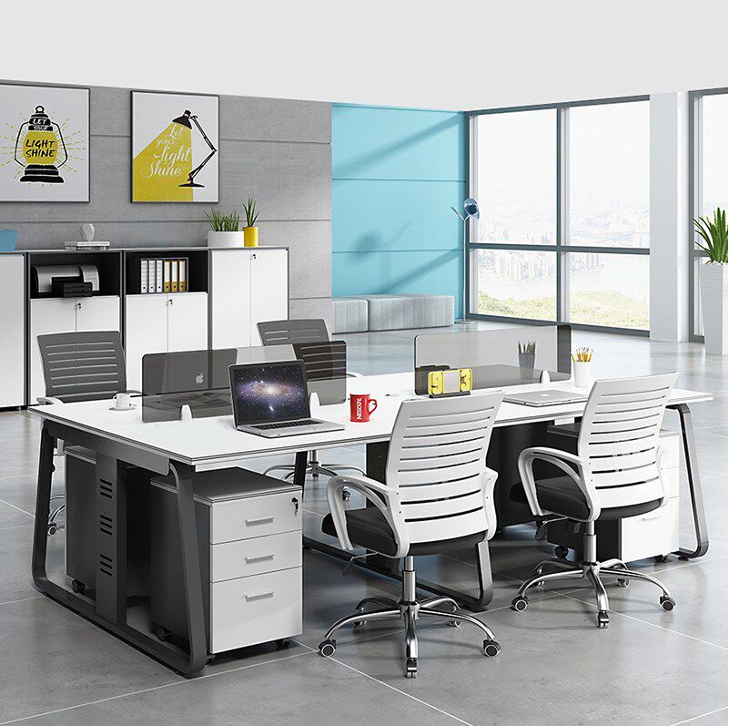 Chengdu staff desk and chair combination simple and modern 2 46 staff positions office desk screen deck