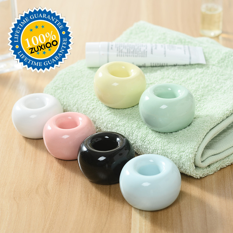 Ceramic Toothbrush Holder Thickened Multifunctional Washing Storage Holder Pen Insert Beard Knife Makeup Brush Holder - Taobao