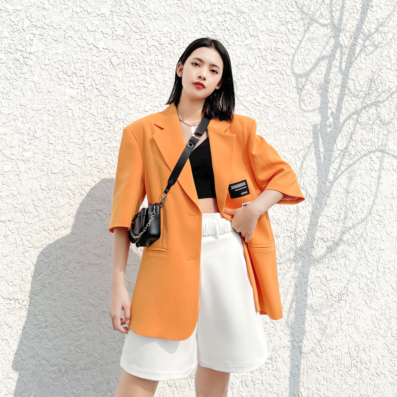 Net Red Harbor Feng Super Super Super Super Summer Summer Casual Short Small Small Small Small Suit Costumes