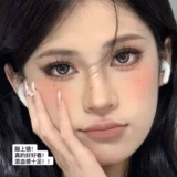 Новое обновление!Норковые бархатные накладные ресницы, новые 5D детские изогнутые слои, ленивая трилогия, женская натуральная модель, имитация одного кластера