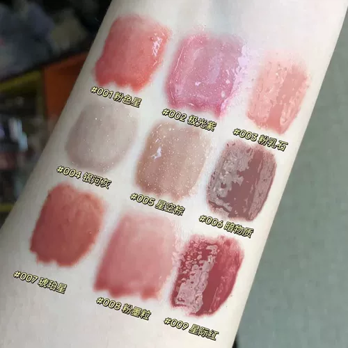 Звездное небо, кролик, блеск для губ, помада