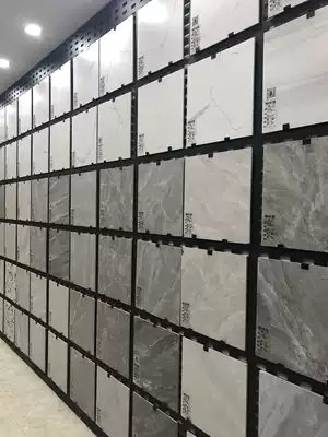 Tile 300x300 cosmetic room gray non-slip kitchen floor tile toilet toilet matte balcony floor tiles