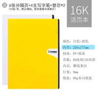 B5/16K две книги (белый+желтый)