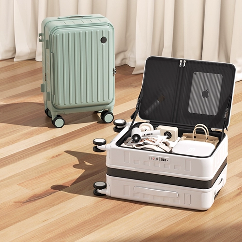 DTA Багаж 2025, новый женский многофункциональный ящик для паролей с глубоким складом и расширяемым боковым отверстием большой вместимости 𫔭 дорожный чемодан