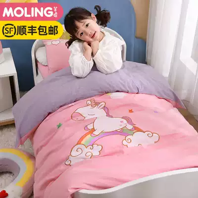 Children's quilt autumn and winter kindergarten quilt pure cotton winter quilt newborn baby quilt Baby quilt thickened in winter