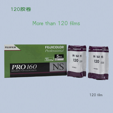 120 specialized color reverse film film film film roll tower PORTRA400 rinses