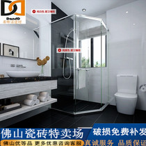Toilet minimal tile black and white kitchen tile 300x600 bathroom kitchen wall tile sublight and slip floor tile