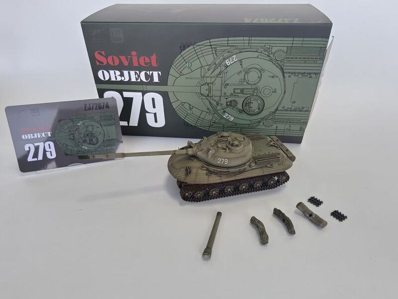 Fingertip 1/72 Scale Finished Product, Actual Engineering Tank Model 279, Brand New in Stock at the Museum
