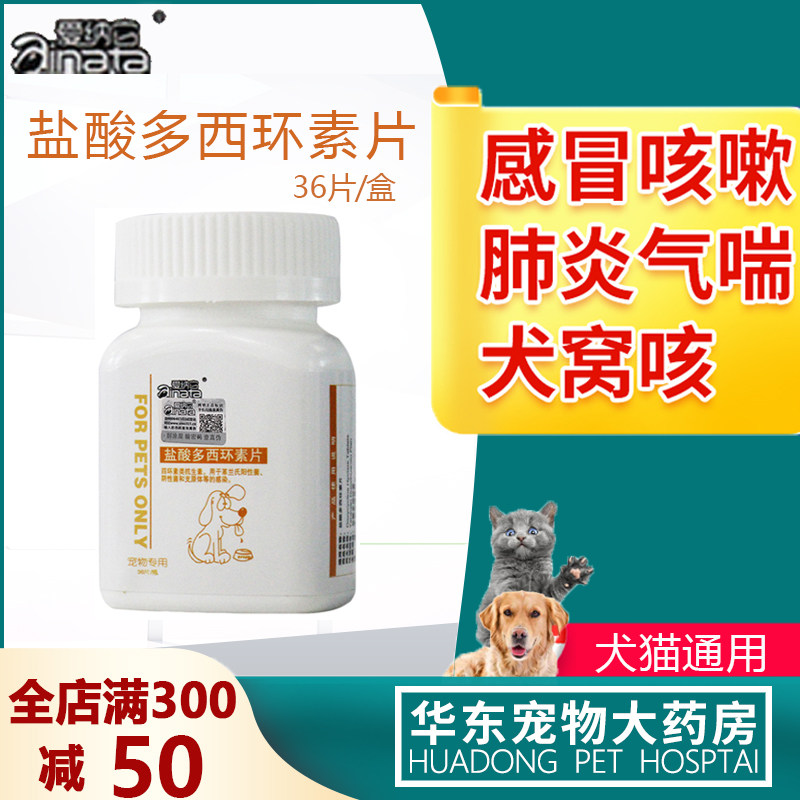 Aina Doxiycycline tablet 50mg cough cat dog coughing nose branch