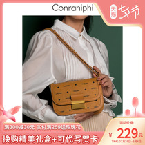 Official Nets Small Ck Womens Bag 2022 Summer New Tide Skew Satchel Superior Texture 100 Lap Large Capacity Handbag Woman