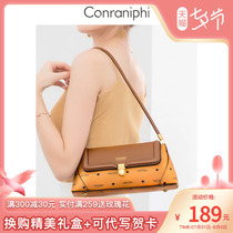 Official Nets Small Ck Single Shoulder Bag Women 2022 New Packs Womens Summer Fashion Flocks Minimalist Light Luxurious Underarm Bag