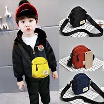 Han Edition Boy Bag Bag Small Bag Light Child Baby Boomer Satchel Satchel Boy Girl Handsome Gas Accessories Bag Fashion