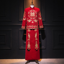Xiuhe clothing mens 2021 new summer mens Chinese Wedding Dress groom show kimono mens wedding new
