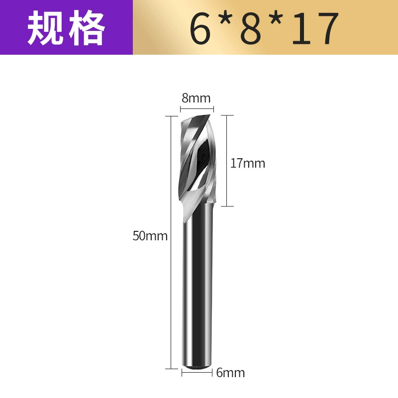 Máy cắt mẫu quần áo xẻ rãnh một cạnh phay khoan đặc Jingwei Aike Oko Runjin Máy cắt mẫu PVC dao phay cán dao tiện cnc dao máy tiện Dao CNC