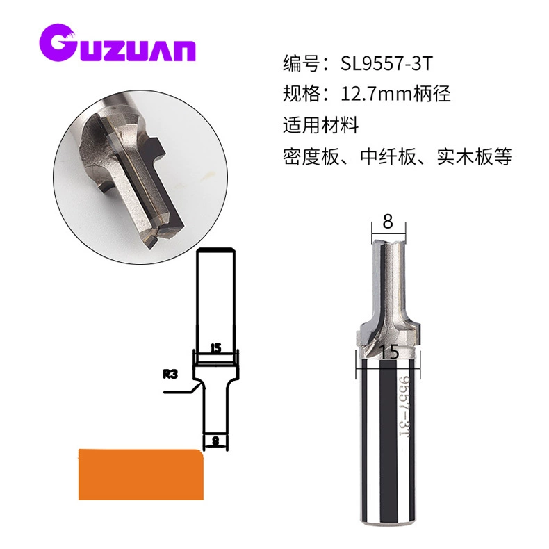 Kim Cương Chắc Chắn Dao Cắt Tủ Cửa Bảng Edge Cắt Bước Nhỏ Tròn Cạnh Dao Chamfering Cắt Dụng Cụ Làm Rau Cau mũi cắt cnc mũi cnc gỗ