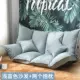 Ghế sofa lười tatami gấp đôi căn hộ nhỏ phòng ngủ màu đỏ net đơn giản giường sofa trệt đơn giản sử dụng kép - Ghế sô pha