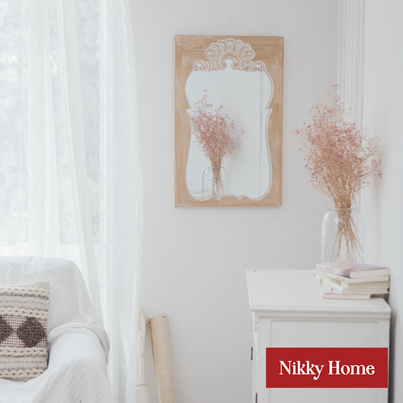 You can reside in cosmetic mirror hanging wall style retro bedroom Minjuku hotel Xuanguan Decorative Living Room Pendulum with creative wall decoration