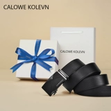 Calowe Kolevn кожа мужской ремень Автоматическая пряжка 2024 Новый ремень высокий бренд подарки бренда подарок роскошные товары