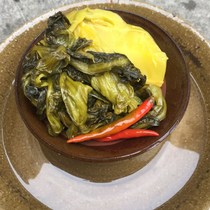 4 catty authentic fish sour vegetable manufacturer direct sales Sichuan Laotan Sour Vegetable Fish Sour vegetable fish seasoning Sichuan sauerkraut