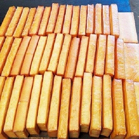 Hunan Xinhua Baixi specialty smoked dried tofu a pack of 5 pieces of farmhouse-made firewood fragrant dried non-Wugang dried tofu