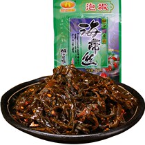 Open the bag ready-to-eat spicy kelp silk small package snacks Good daughter-in-law appetizer under the meal Pickled pepper with pickles