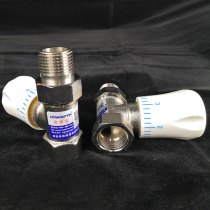 inwarm inner and outer wire temperature control straight valve radiator straight temperature control valve brass heating radiator control valve