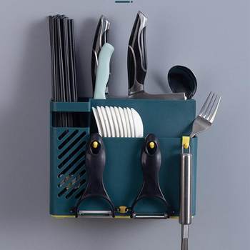 Household kitchen chopstick basket kitchen knife integrated storage rack